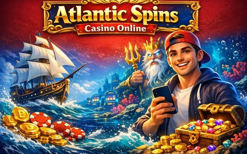 Atlantic Spins bonus offers hero banner